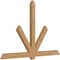 Ekena Millwork Kennewick Timber Gable Bracket, Western Red Cedar, 96"W x 64"H x 3 1/2"D x 5 1/2"F, 16/12 Pitch GBW096X64X0406KEN00SWR - alternate 2